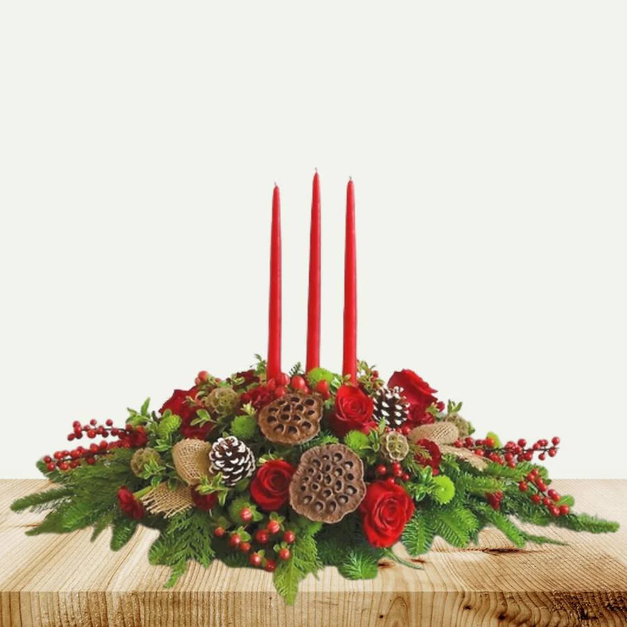 Centros de mesa y arreglos florales navideños | Floristería James Cress –  James Cress Florist, image size:900x900