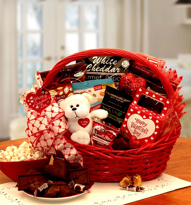 Valentine Gift Girlfriend Birthday Basket Gift Basket Ideas Good Gift