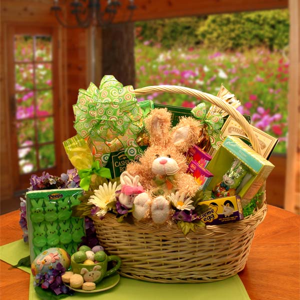 Send An Easter Festival Deluxe Gift Basket James Cress Florist