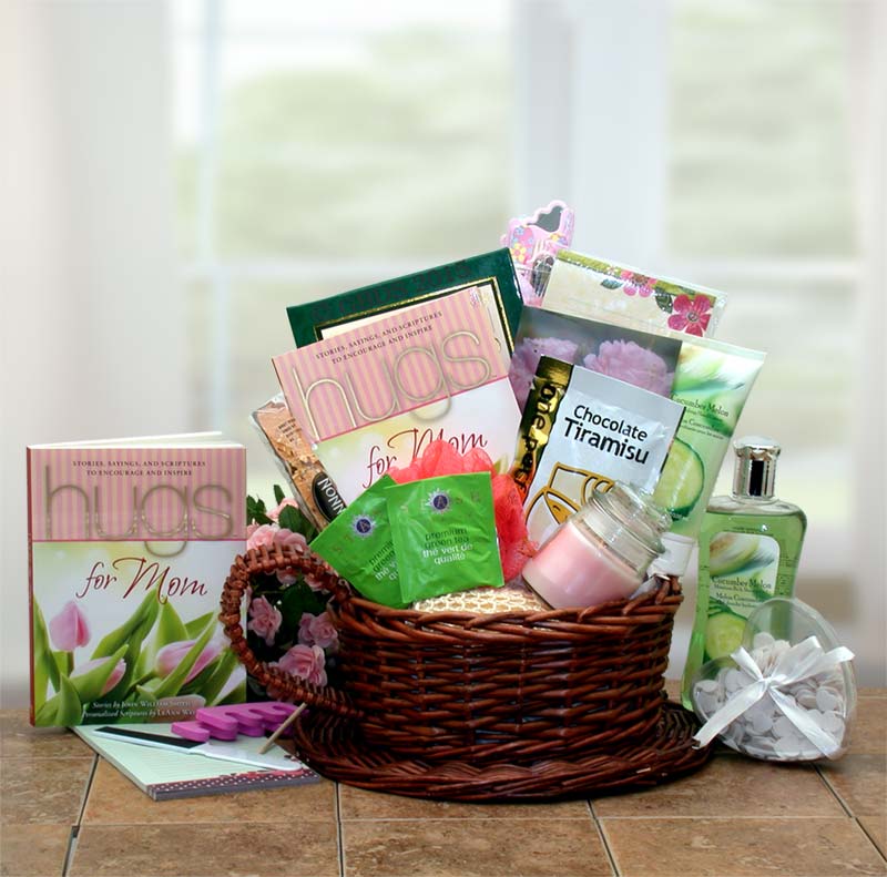 Send Mom Deserves A Hug Some Relaxation Gift Basket James