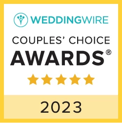 WeddingWire Couples' Choice Award 2023