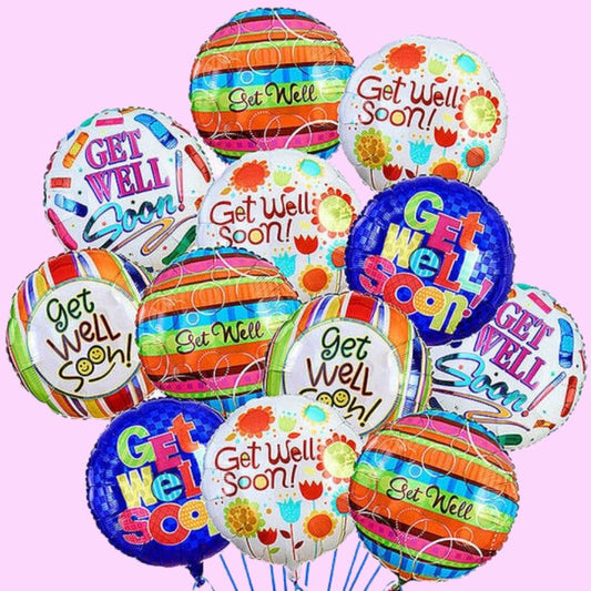 Air-Boutiques® - Get Well Mylar Balloons