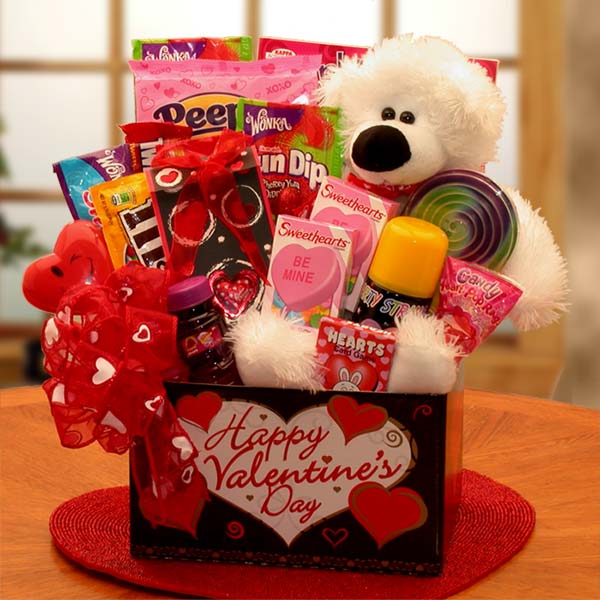 Send A Beary Huggable Kids Valentine Gift Box