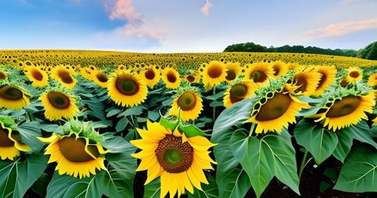 picture of a feild of Sunflowers