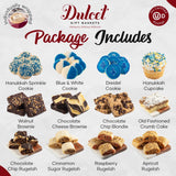 Cesta de regalo de dulces de Hanukkah de lujo