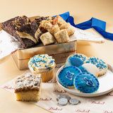 Cesta de regalo de dulces de Hanukkah de lujo
