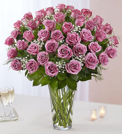 Ultimate Elegance Long Stem Lavender Roses Ultimate Elegance Long Stem Lavender Roses