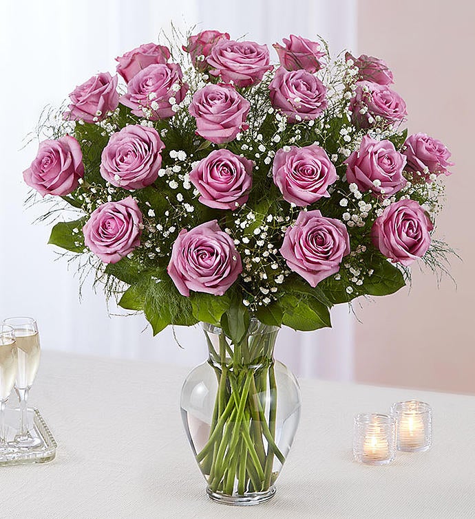 Ultimate Elegance Long Stem Lavender Roses