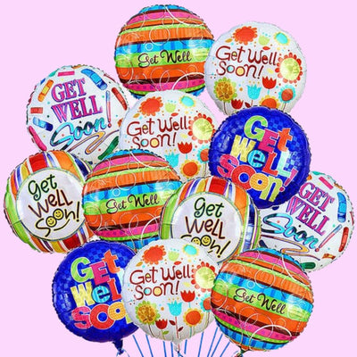 Air-Boutiques® - Get Well Mylar Balloons Air-Boutiques® - Get Well Mylar Balloons