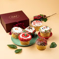Assortiment de cupcakes festifs