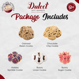 Caja de regalo de galletas clásicas de Pascua