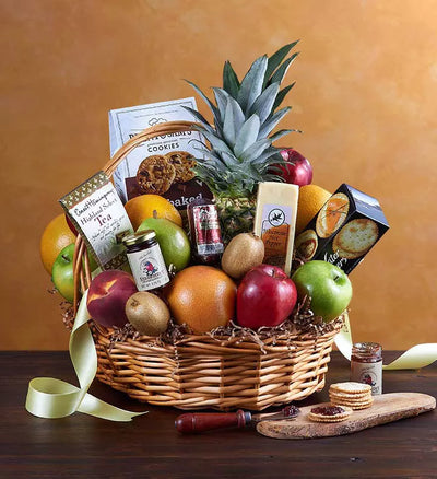 Deluxe Fruit & Gourmet Baskets Deluxe Fruit & Gourmet Baskets