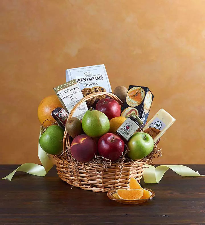 Deluxe Fruit & Gourmet Baskets