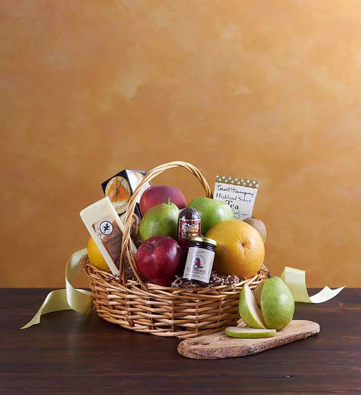 Deluxe Fruit & Gourmet Baskets