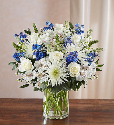 Sincerest Sorrow Blue & White Sincerest Sorrow Blue & White