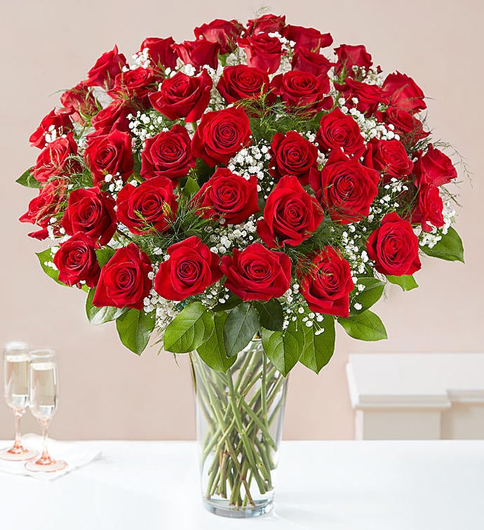 Ultimate Elegance Long Stem Red Roses