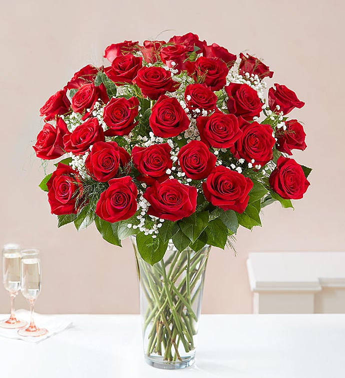 Ultimate Elegance Long Stem Red Roses