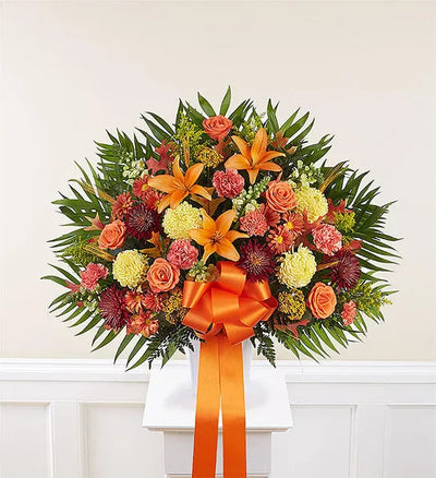 Heartfelt Sympathies Standing Basket - Fall Heartfelt Sympathies Standing Basket - Fall