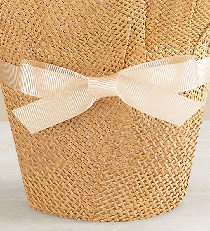 Pink Calla Lily in Natural Wrap