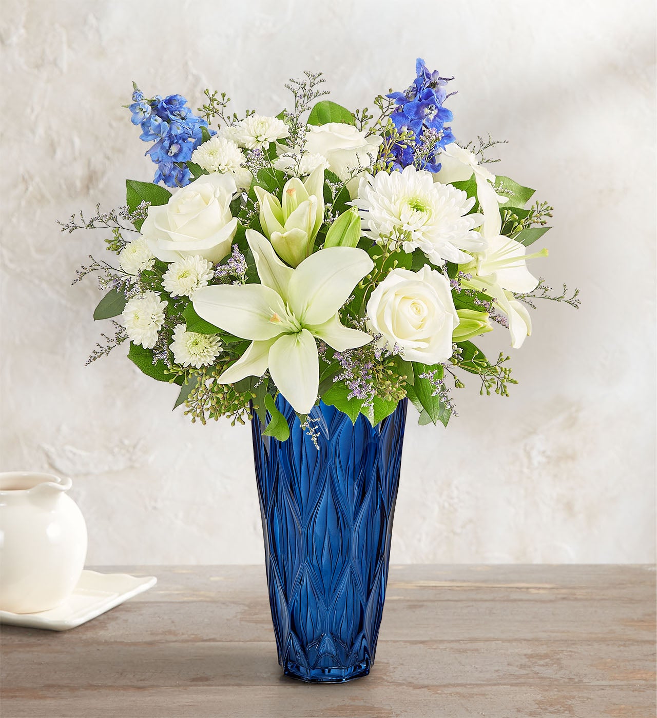 Peaceful Harmony Blue and White