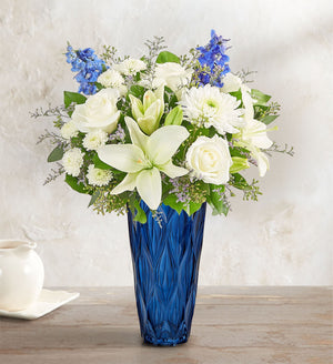 Peaceful Harmony Blue and White