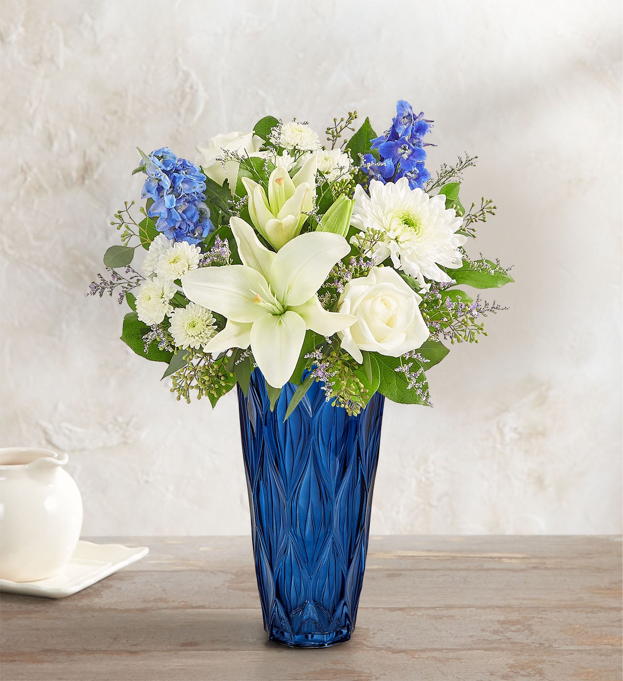 Peaceful Harmony Blue and White