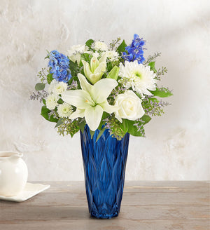 Peaceful Harmony Blue and White