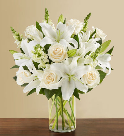 Classic All White Arrangement Classic All White Arrangement