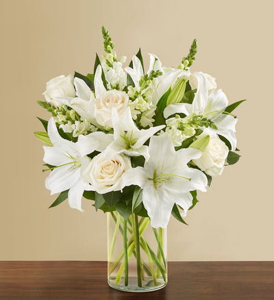 Classic All White Arrangement