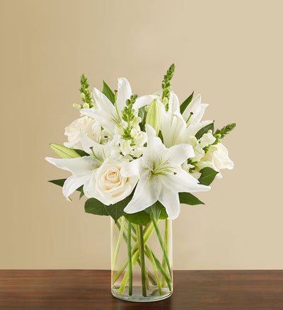 Classic All White Arrangement Classic All White Arrangement