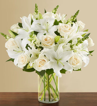 Classic All White Arrangement