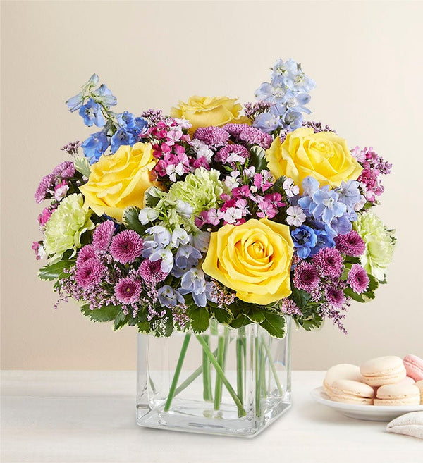 Mélange de fleurs printanières