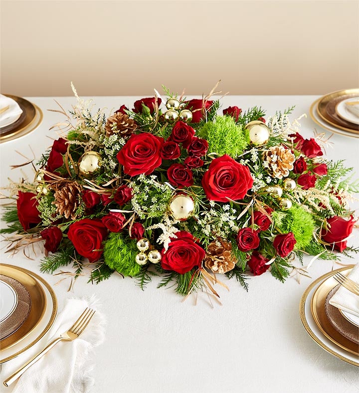 Lavish Christmas Centerpiece