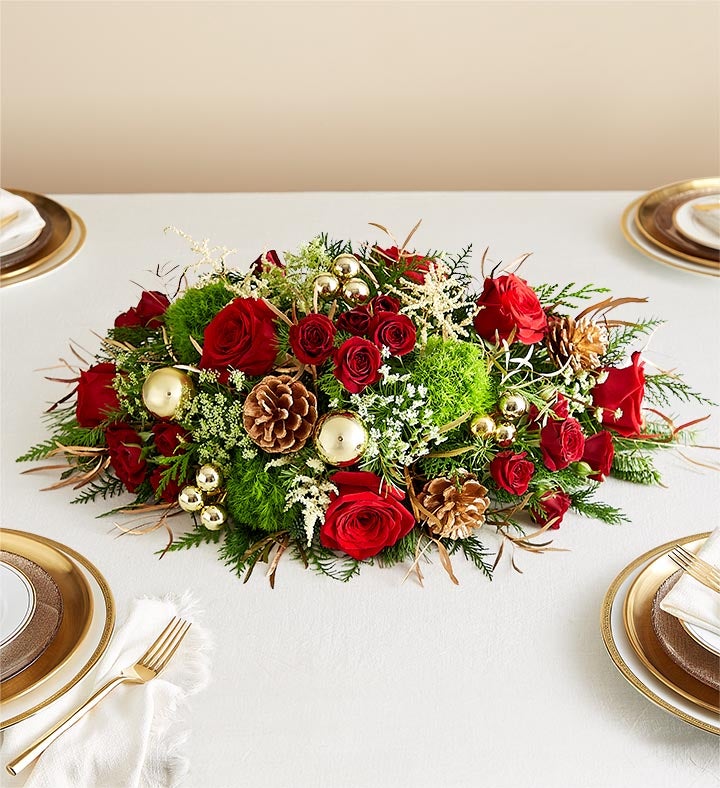 Lavish Christmas Centerpiece