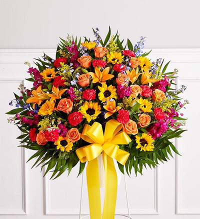 Heartfelt Sympathies Standing Basket Heartfelt Sympathies Standing Basket