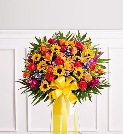 Heartfelt Sympathies Standing Basket Heartfelt Sympathies Standing Basket