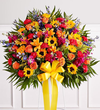 Heartfelt Sympathies Standing Basket Heartfelt Sympathies Standing Basket