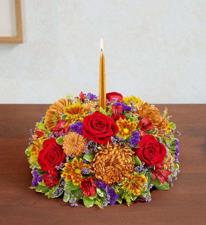 Brilliant Autumn Centerpiece