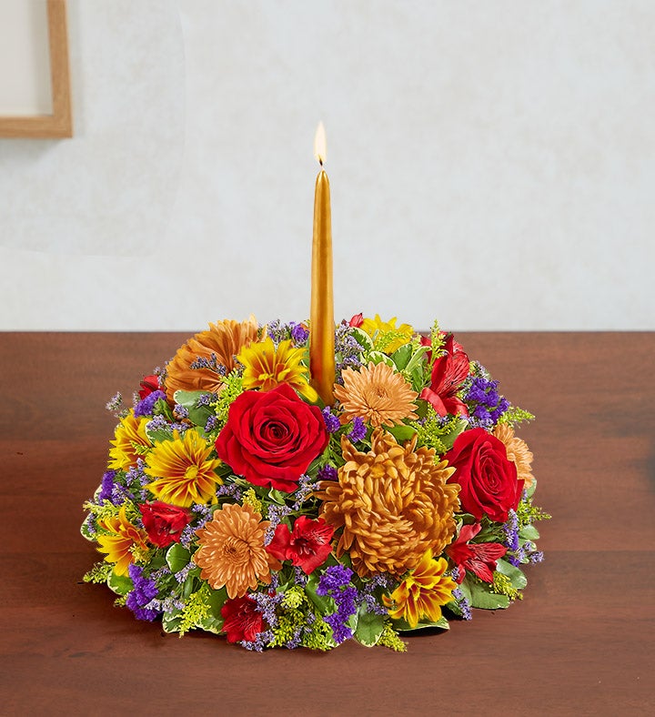 Brilliant Autumn Centerpiece