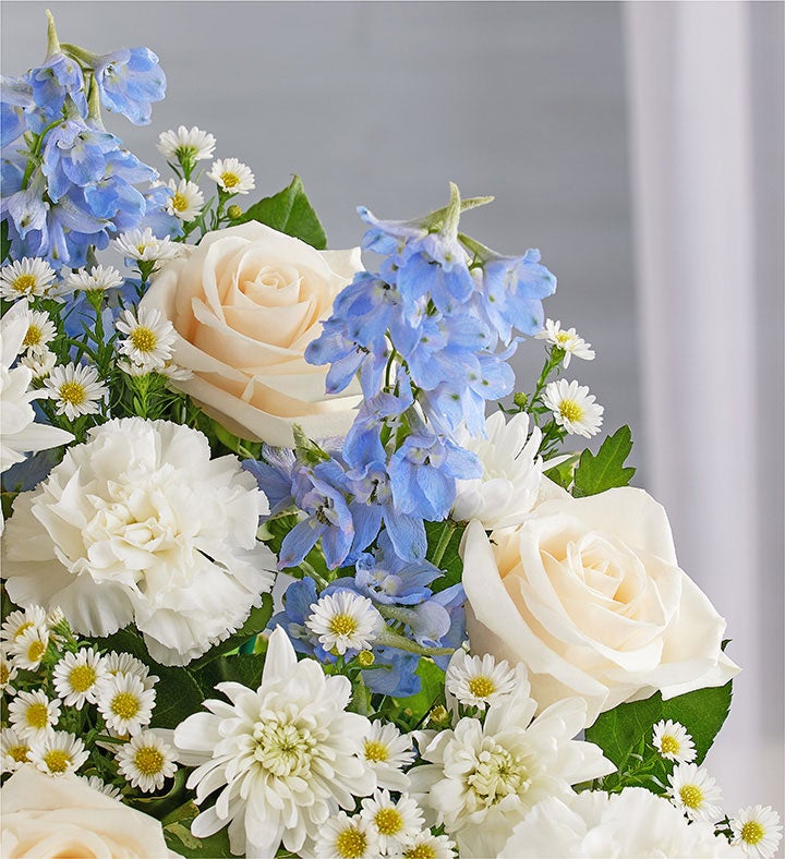 Loving Remembrance Blue and White