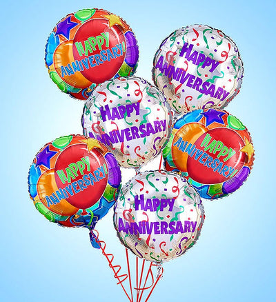 Anniversary Mylar Balloons Anniversary Mylar Balloons