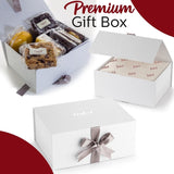 Caja de regalo de Hanukkah blanca de lujo