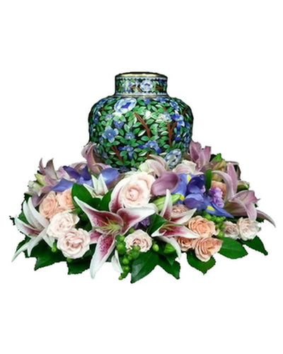 Feminine Cremation Wreath Feminine Cremation Wreath