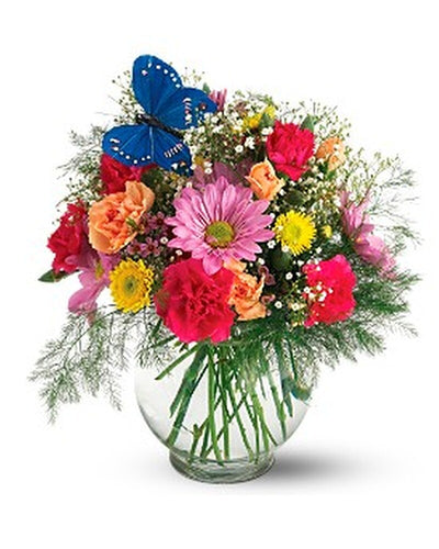Butterfly Blossoms Vase Butterfly Blossoms Vase