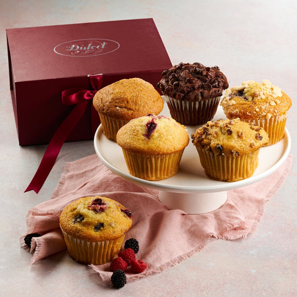 Assortiment de muffins fraîchement cuits