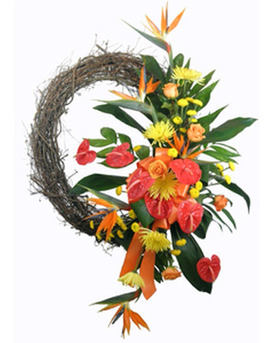 Tropical Paradise Wreath Tropical Paradise Wreath