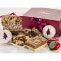 Caja de regalo de degustación de panadería Feliz Navidad