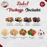 Caja Surtida de Galletas y Brownies Navideños