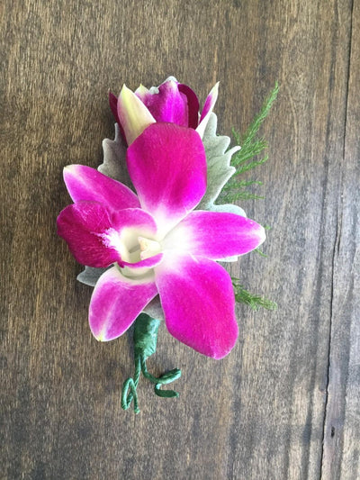 Dendrobium Orchid Boutonniere Dendrobium Orchid Boutonniere