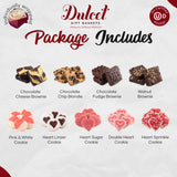 Panier-cadeau de confiseries classiques de la Saint-Valentin